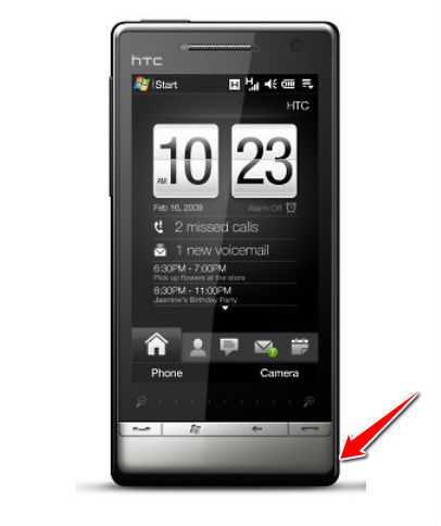 How to Soft Reset HTC Touch Diamond2