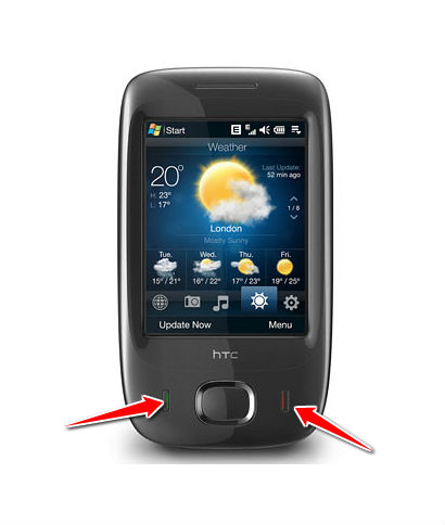Hard Reset for HTC Touch Viva