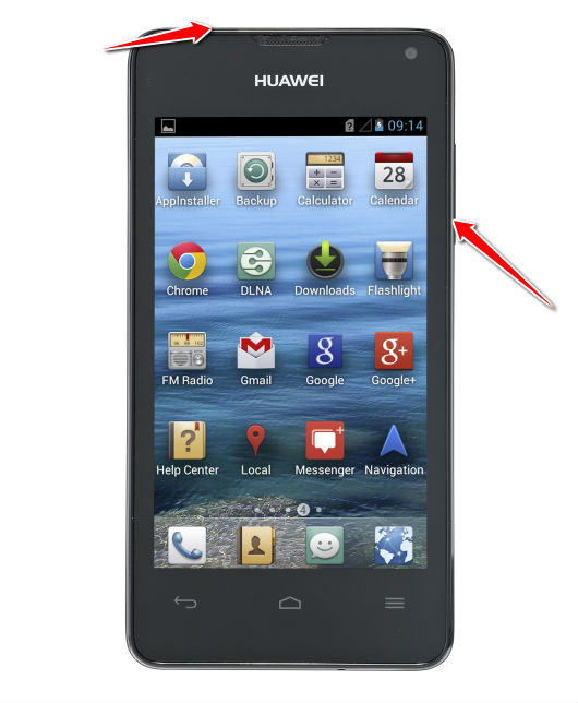 How to put Huawei Ascend Y300 in Fastboot Mode