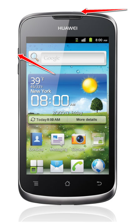 How to put your Huawei Ascend G300 into Recovery Mode