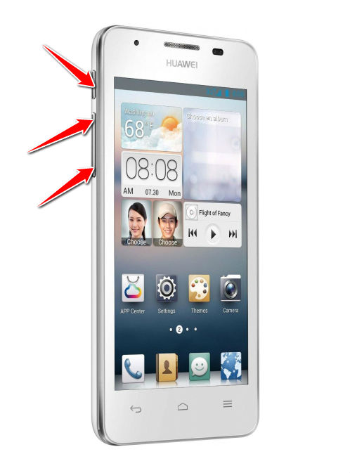 Hard Reset for Huawei Ascend G510
