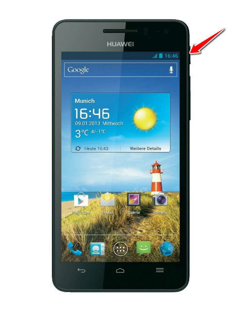 Hard Reset for Huawei Ascend G615