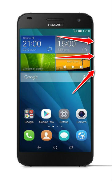 How to put your Huawei Ascend G7 into Recovery Mode