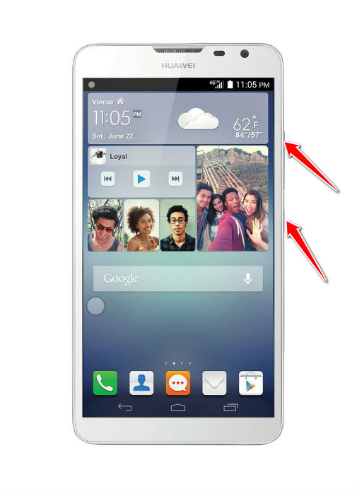 Hard Reset for Huawei Ascend Mate2 4G