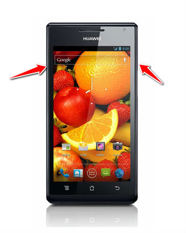 Hard Reset for Huawei Ascend P1