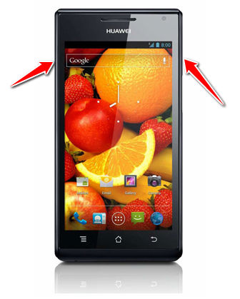 Hard Reset for Huawei Ascend P1s