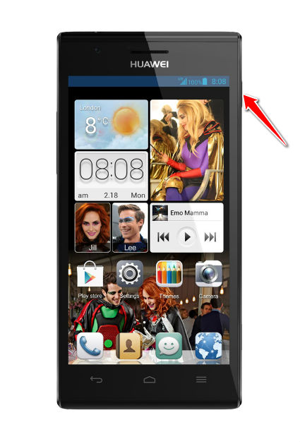 How to Soft Reset Huawei Ascend P2