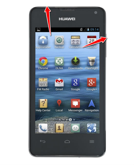 Hard Reset for Huawei Ascend Y300