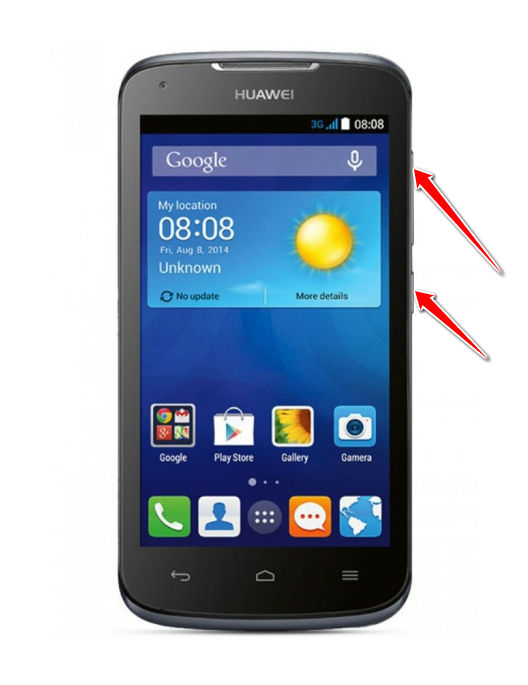 Hard Reset for Huawei Ascend Y540