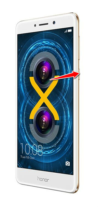 How to put Huawei Honor 6x (2016) in Fastboot Mode