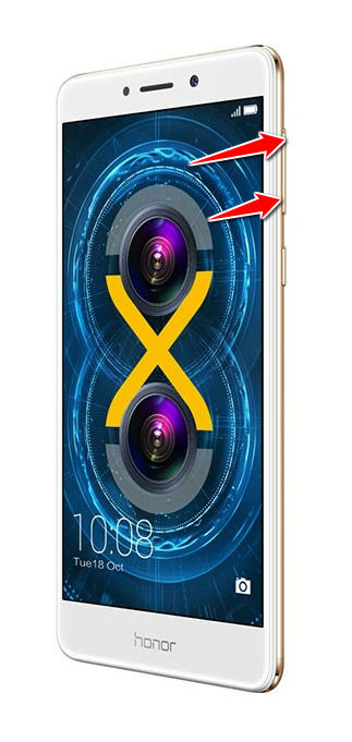 How to put Huawei Honor 6x (2016) in Download Mode