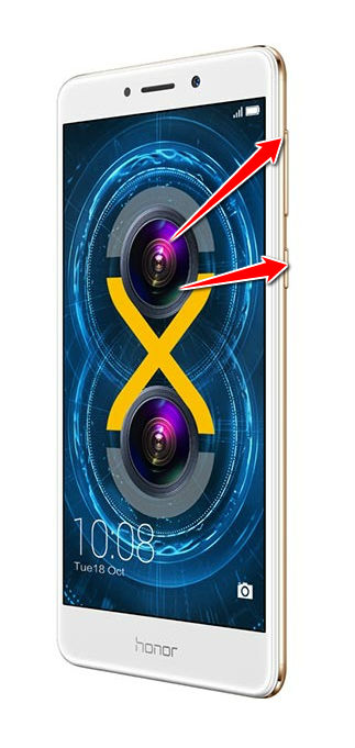 How to put your Huawei Honor 6x (2016) into Recovery Mode