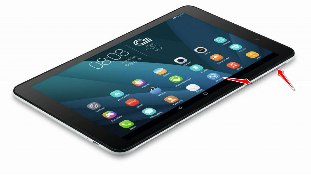 How to put your Huawei MediaPad T1 10 into Recovery Mode