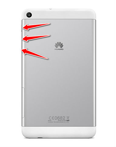 Hard Reset for Huawei MediaPad T2 7.0