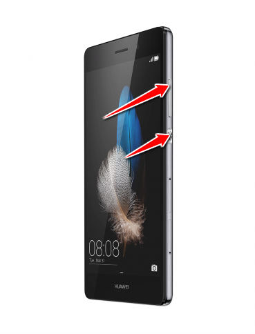 Hard Reset for Huawei P8lite ALE-L04