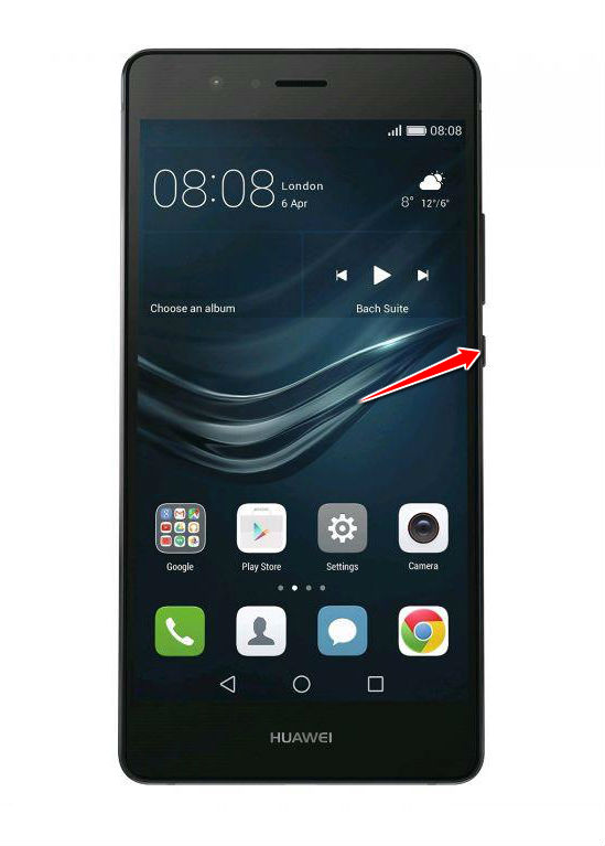 How to reset settings in Huawei P9 lite