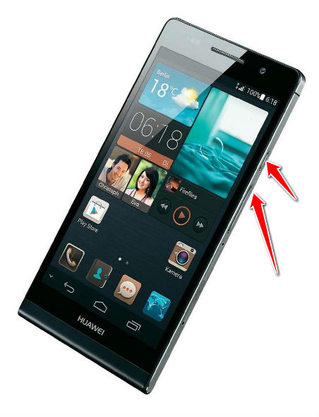 Hard Reset for Huawei Ascend P6