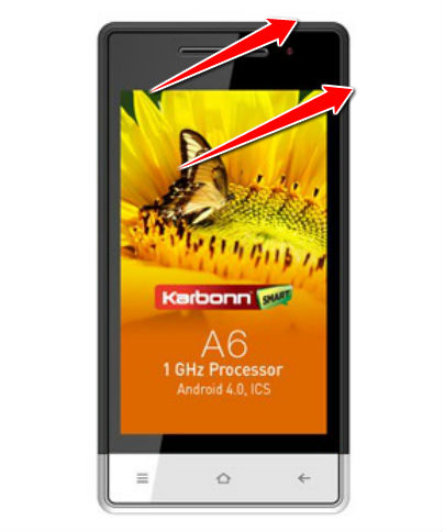 How to put Karbonn A6 in Fastboot Mode