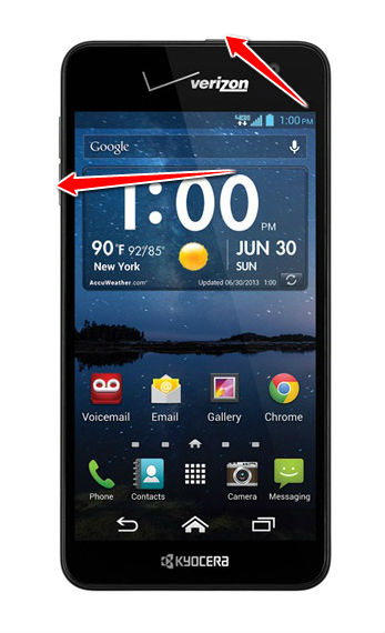 How to put your Kyocera Hydro Elite into Recovery Mode