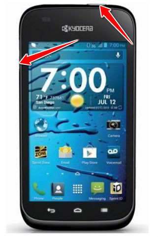 How to put your Kyocera Hydro Xtrm into Recovery Mode