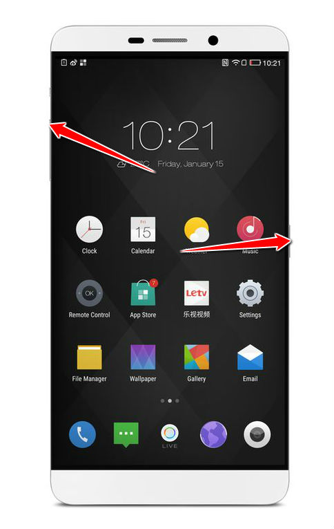 Hard Reset for LeEco Le Max