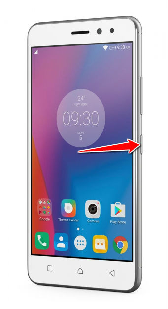 How to put Lenovo K6 in Bootloader Mode