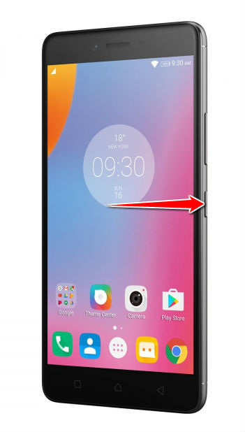 How to put Lenovo K6 Note in Fastboot Mode