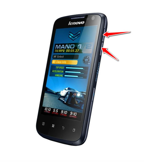 How to put your Lenovo S560 into Recovery Mode