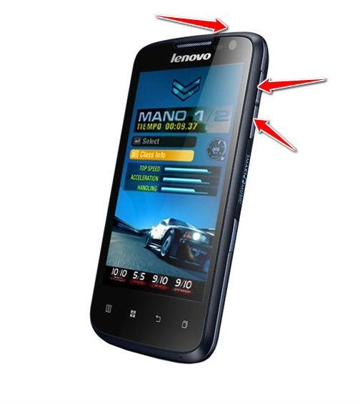 How to put your Lenovo S560 into Recovery Mode