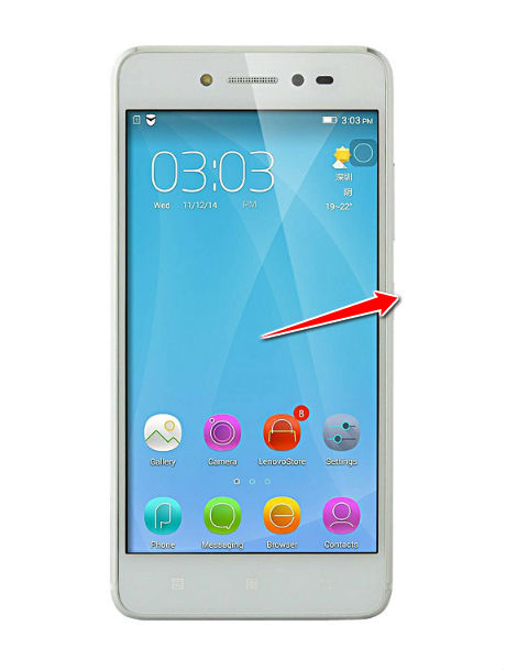 How to put your Lenovo S90 Sisley into Recovery Mode