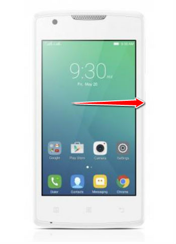 How to put Lenovo Vibe A in Bootloader Mode