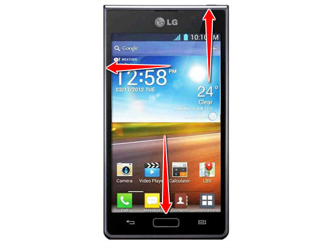 How to put your LG  E612 Optimus L5 into Recovery Mode