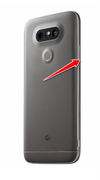 How to enter the safe mode in LG G5 SE