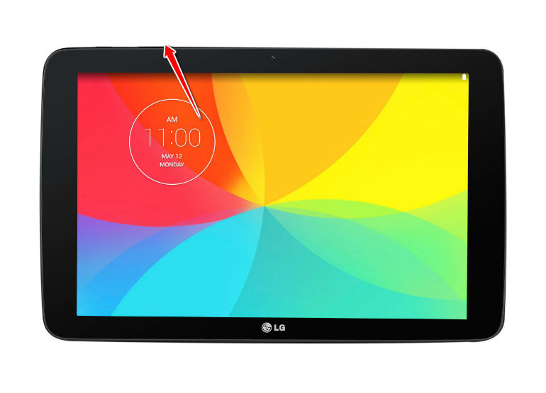 How to enter the safe mode in LG G Pad 10.1
