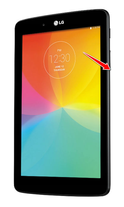 How to enter the safe mode in LG G Pad 7.0