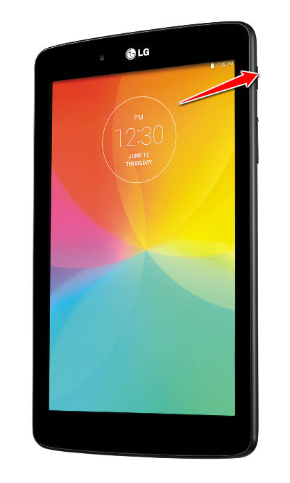 How to enter the safe mode in LG G Pad 7.0