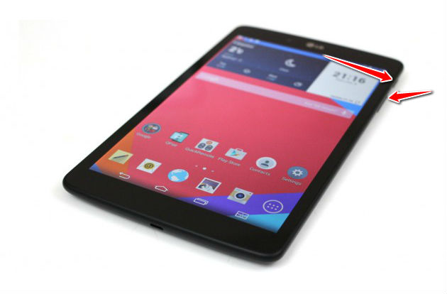 How to put LG G Pad 8.0 in Download Mode