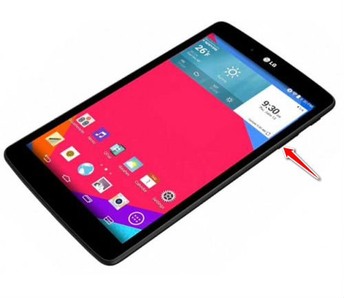 How to enter the safe mode in LG G Pad 8.0 LTE