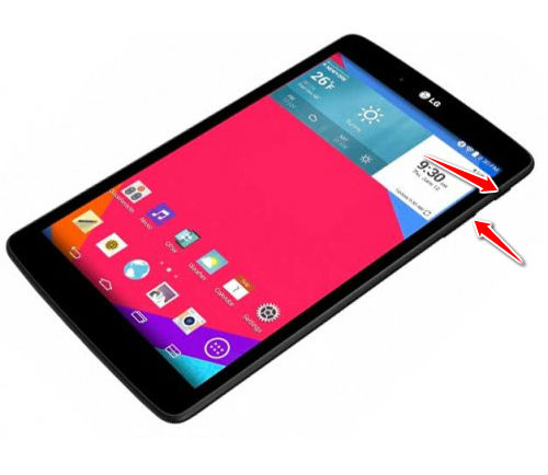 How to put LG G Pad 8.0 LTE in Download Mode