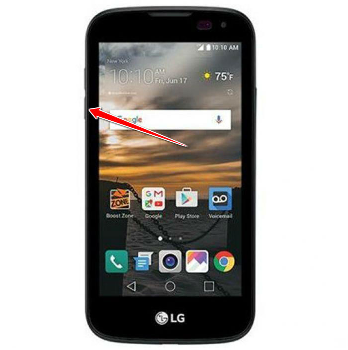 How to enter the safe mode in LG K3