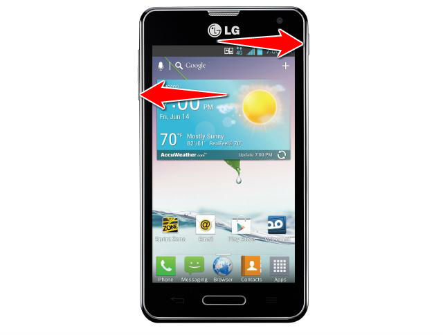 How to put your LG Optimus F3 into Recovery Mode