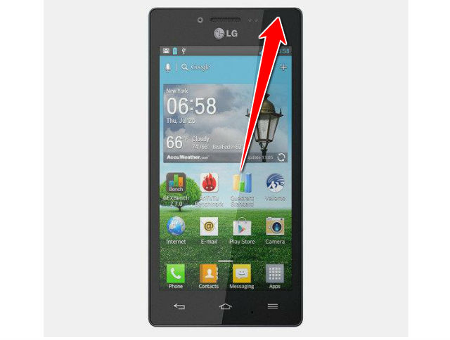 How to put your LG Optimus GJ E975W into Recovery Mode