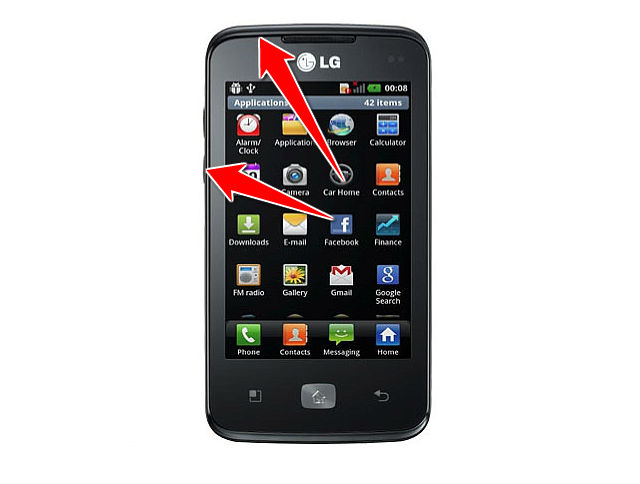How to put your LG Optimus Hub E510 into Recovery Mode