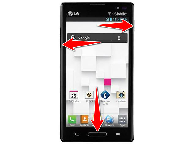 How to put your LG Optimus L9 P769 into Recovery Mode