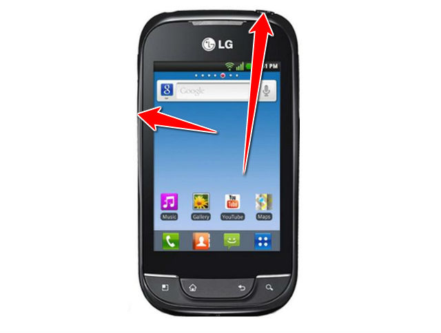 How to put your LG Optimus Net Dual into Recovery Mode