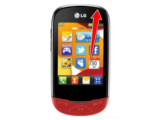 How to Soft Reset LG T510