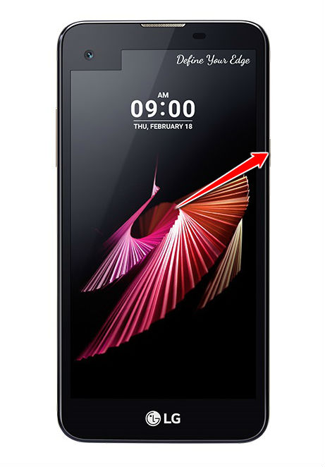 How to put LG X screen in Factory Mode