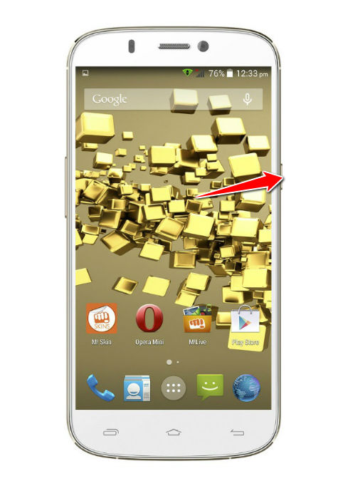 How to put Micromax A300 Canvas Gold in Fastboot Mode
