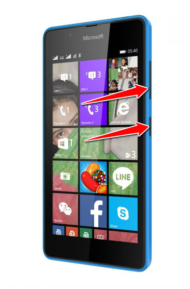 How to Soft Reset Microsoft Lumia 540 Dual SIM