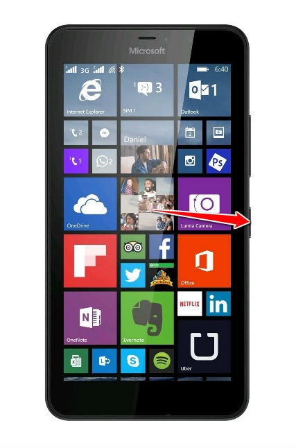 Hard Reset for Microsoft Lumia 640 LTE